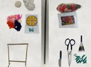 پک کامل ابزار آموزش قالیبافی